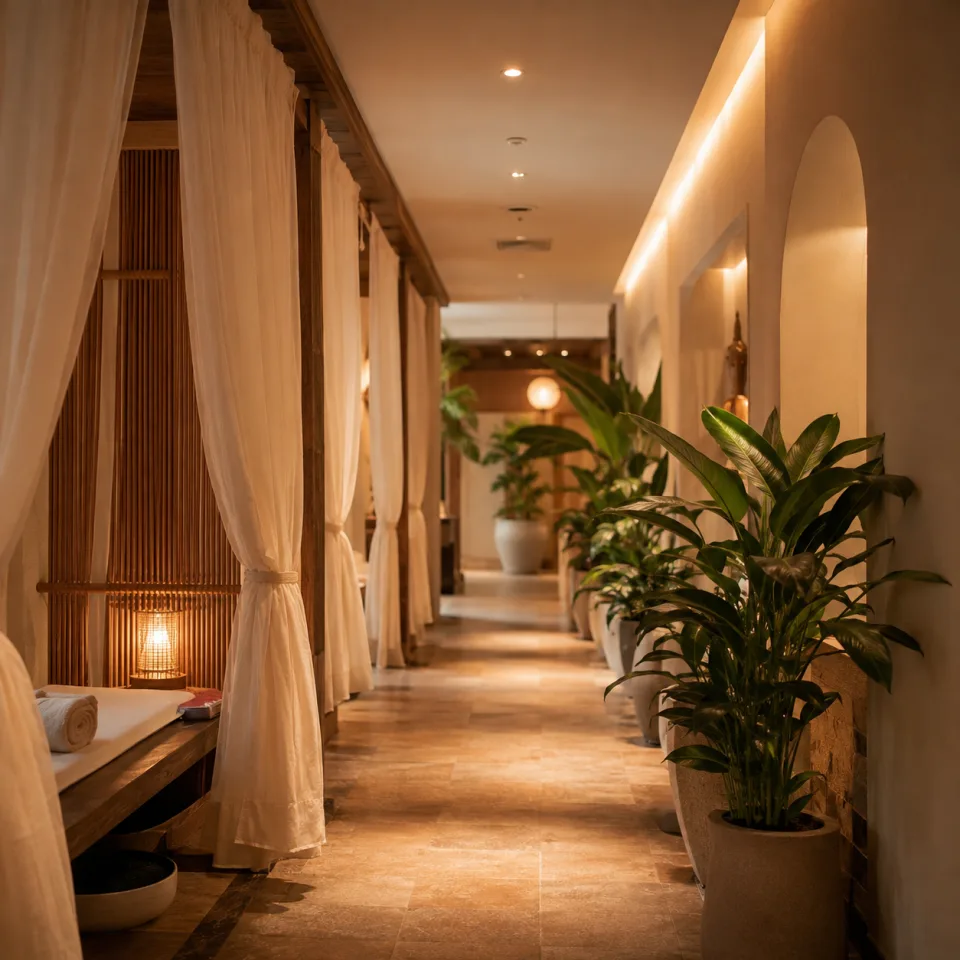 Khu massage và thư giãn